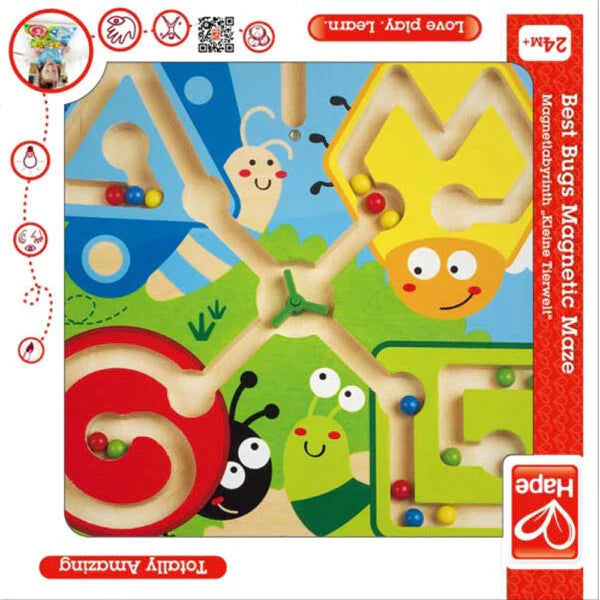 Hape Best Bugs Magnetic Maze
