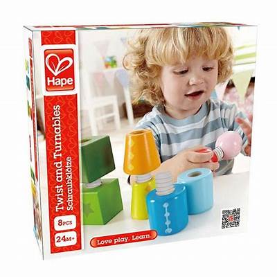 Hape Twist & Turnables 8 Pce