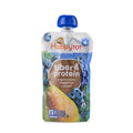 Happy Tot Fiber & Protein Organic Pears, Blueberries & Spinach Stage 4 113g