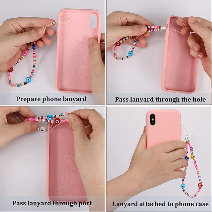 Heartbreaker Fancy Phone Charm â Heartbreaker Phone Charm - Pink & Red Heart Beaded Phone Wrist Strap Break hearts, not phones!