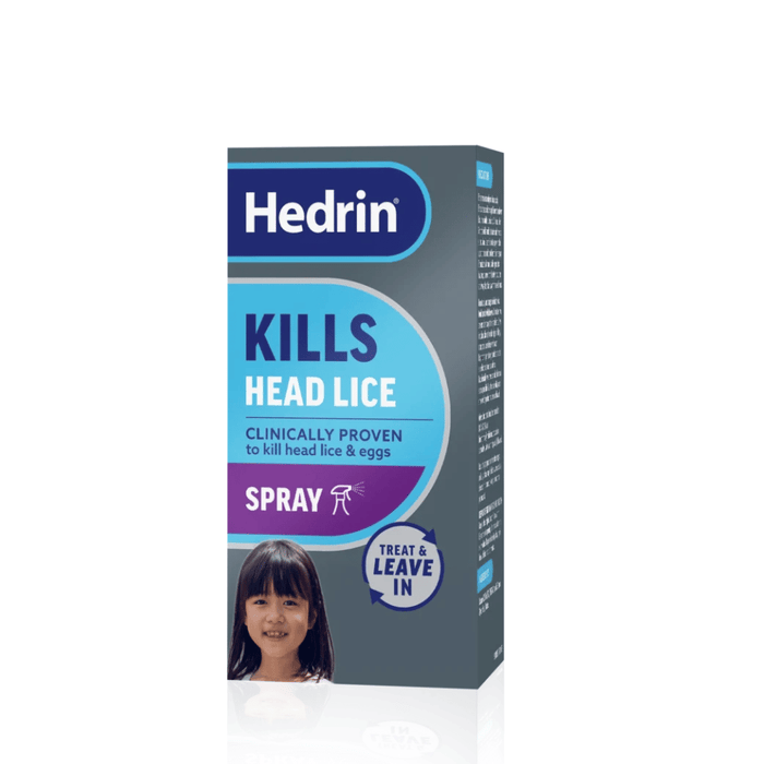 Hedrin Kills Head Lice Leave In Spray 60ml