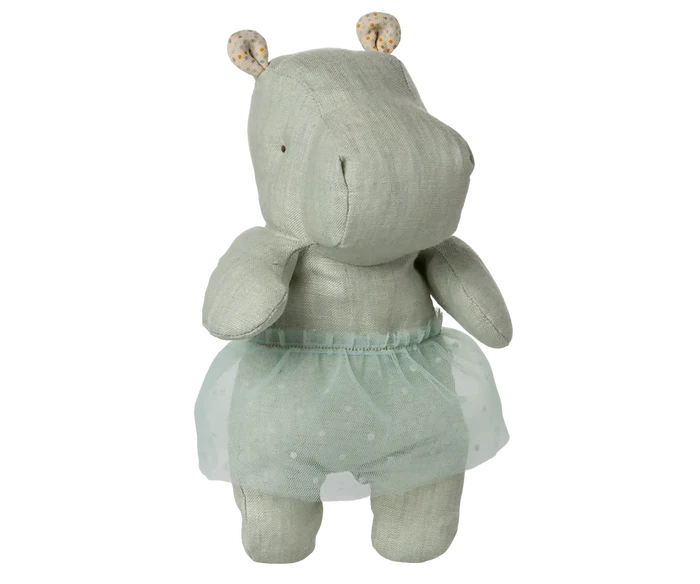 Maileg - Hippo W/Skirt - Mint
