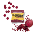 A product picture of the Honey Stinger Pomegranate Chews