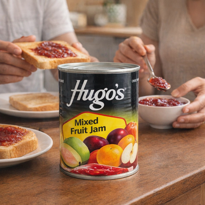 Hugo's Mixed Fruit Jam 450g Facebook Ad