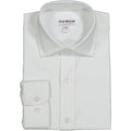 Isaac Mizrahi Solid White Dress Shirt