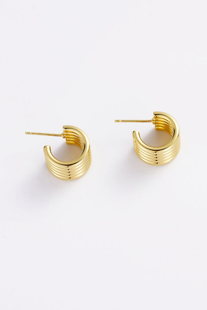 Jade Hoop - Gold