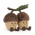 Jellycat Amuseables Ort & Tum Acorns | Plush Acorn Pair