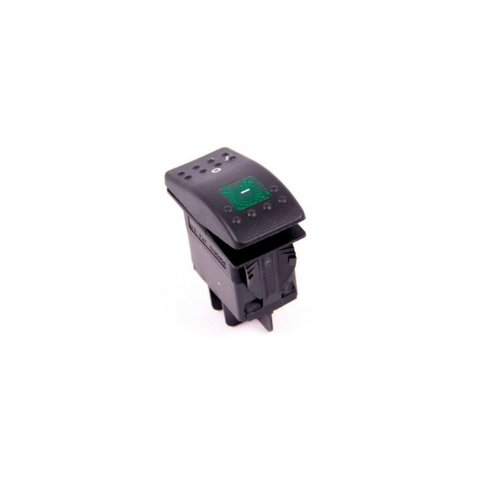 Green Lighted Rocker Switch for J-2