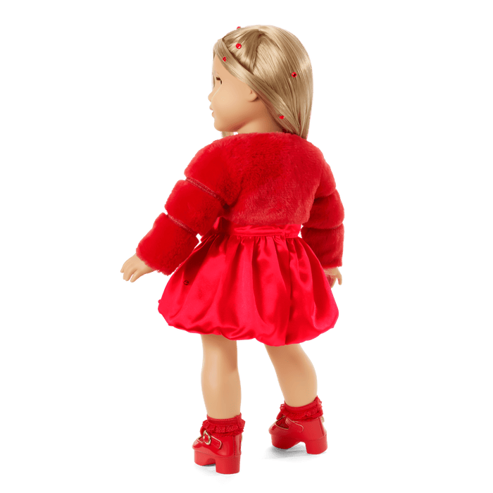 July Ruby Beauty Outfit for 18-inch Dolls