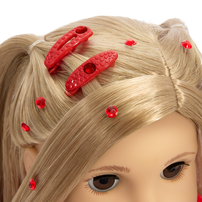 July Ruby Beauty Outfit for 18-inch Dolls