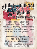 Junk Journal Workshop Sign Up