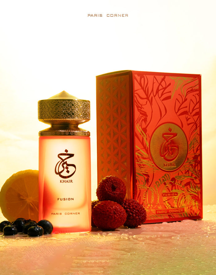 Buy Paris Corner KHAIR FUSION LYCHE - 100ml fruity fragrance perfume