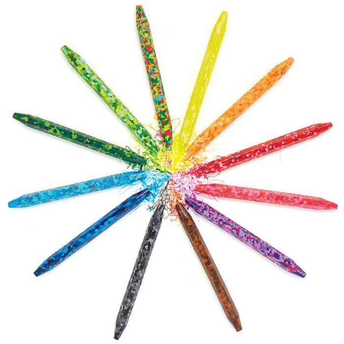 Kid Made Modern Confetti Crayons