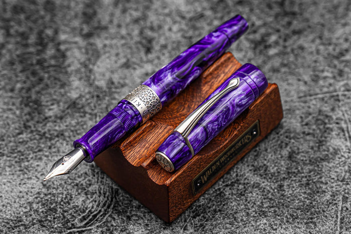 Kilk & Galen SE Celestial Fountain Pen - Purple Mix