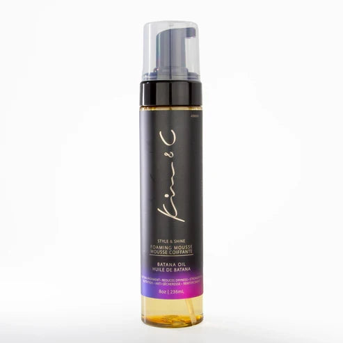 Kim & C Foaming Mousse 8oz Argan Oil