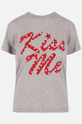 Kiss Me t-shirt in cotton