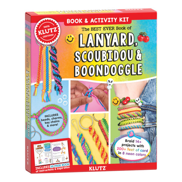 Klutz Best Ever Book Of Lanyard, Scoubidou & Boondoggle