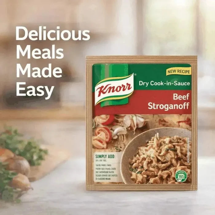 Knorr Cook in Sauce: Beef Stroganoff 58g Facebook Ad