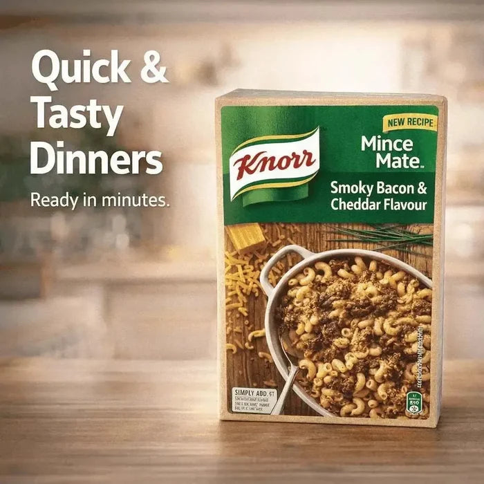 Knorr Mince Mate Smokey Bacon and Cheddar - 250g Facebook Ad