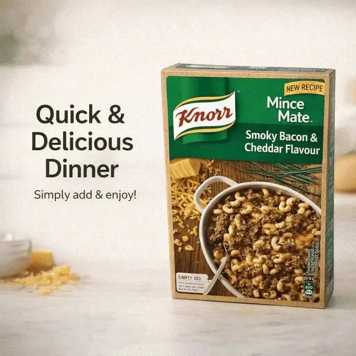 Knorr Mince Mate Smokey Bacon and Cheddar - 250g Facebook Ad