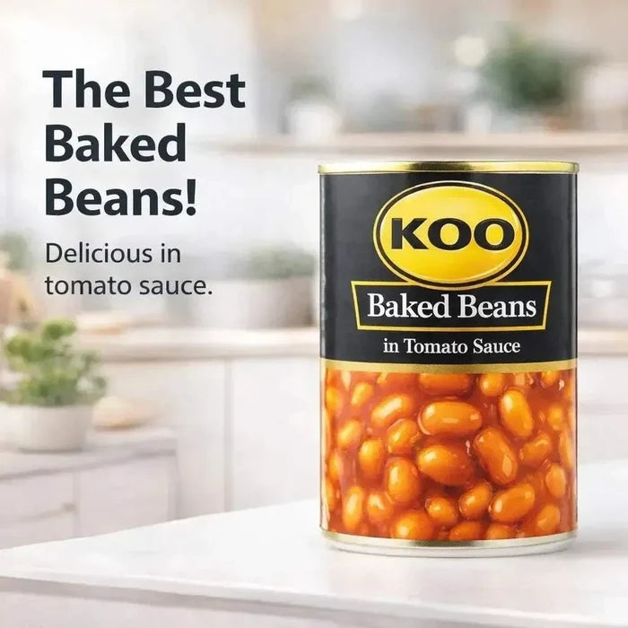 Koo Baked Beans in Tomato Sauce   410g promotional image