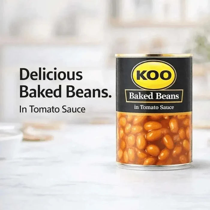 Koo Baked Beans in Tomato Sauce   410g promotional image