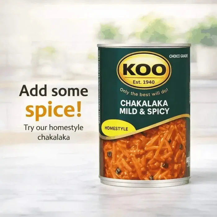 Koo Chakalaka (Mild & Spicy) - 410g Facebook Ad