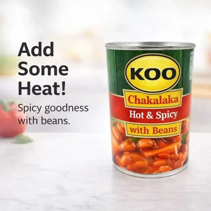 Koo Chakalaka with Beans (Hot & Spicy) - 410g Facebook Ad