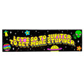 Krystan Saint Cat 'Let's Go to Jupiter to Get More Stupider' Vinyl Sticker