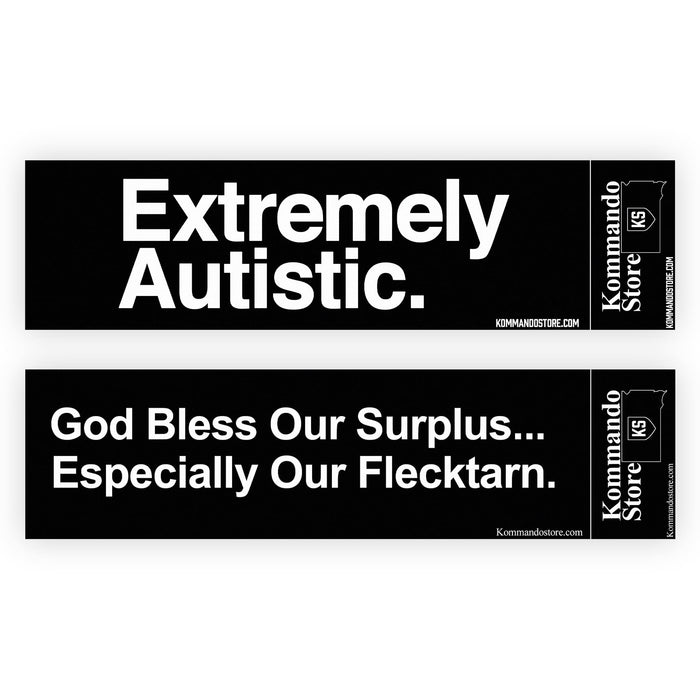 KS 'Dead Center' Parody Bumper Stickers