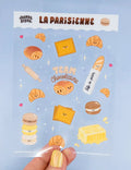 La parisienne clear Sticker sheet