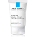 La Roche-Posay Toleriane Double Repair Face Moisturizer in a white squeeze tube with a blue square logo and black text, shown on a white background.
