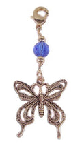 Large Gold Butterfly Charm – Elegant Hair Accessory front view