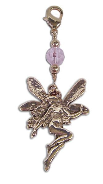 Large Gold Fairy Charm – Elegant Hair Accessory front view