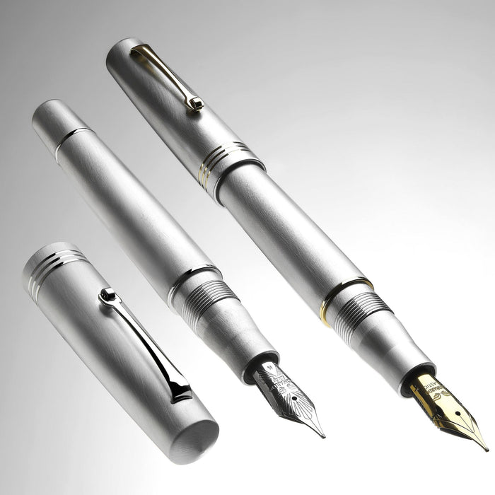 Leonardo Momento Zero Fountain Pen – Aluminum – GT #6