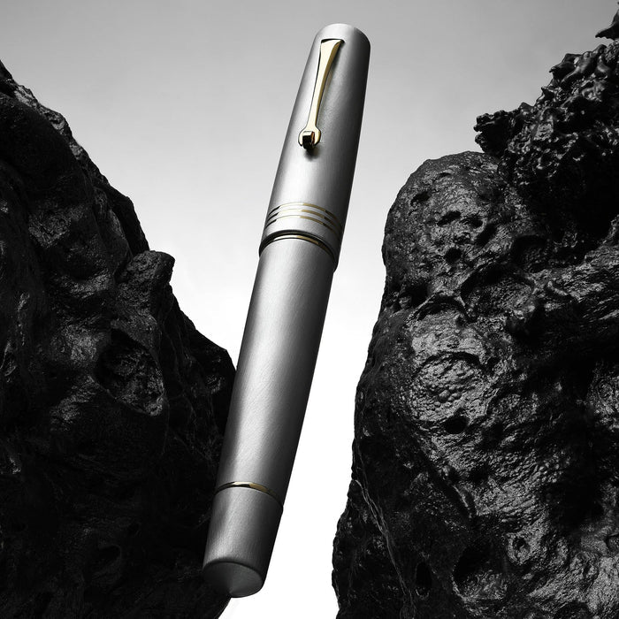 Leonardo Momento Zero Fountain Pen – Aluminum – GT #6