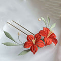 Lingxiao Flower Hairpin Chanhua Materials Flowers DIY Kit - Include Detailed Video Tutorial