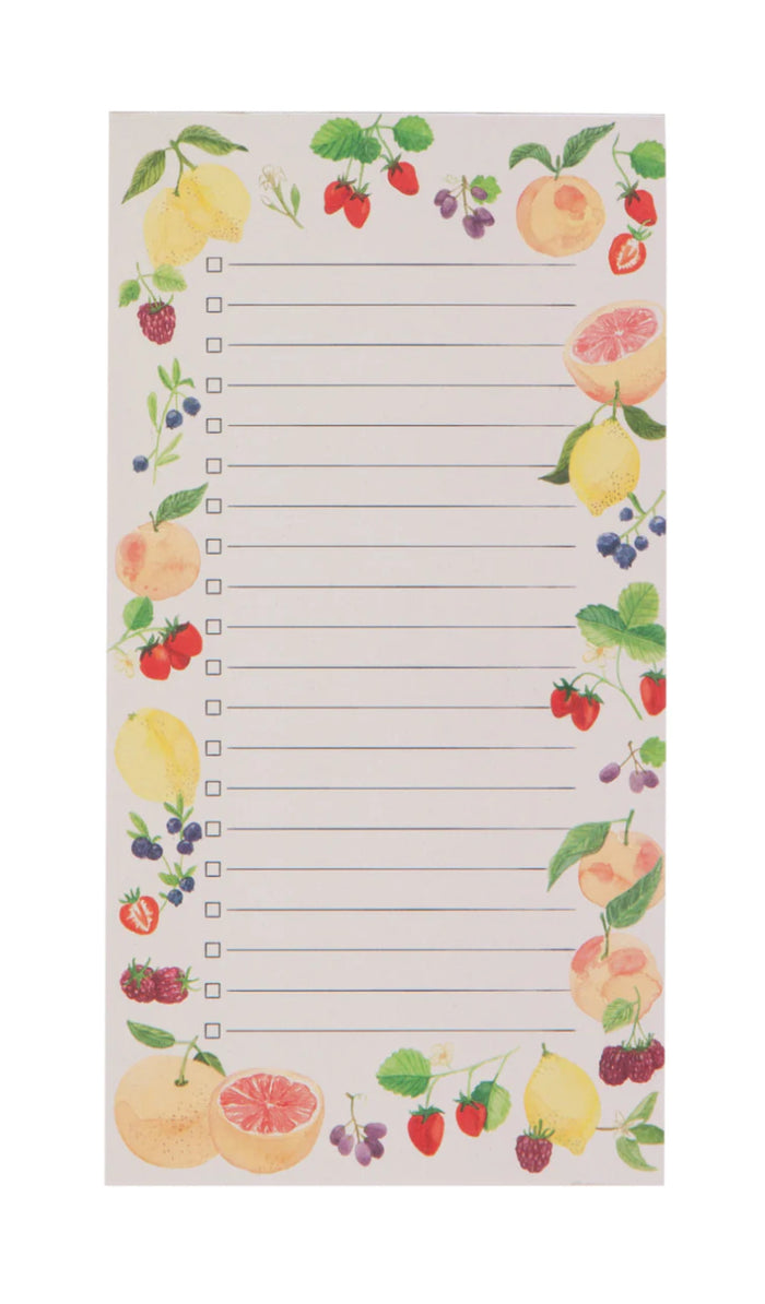 List It Fruit Salad Notepad - Danica
