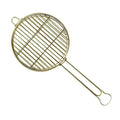 LK's Mild Steel Grid 310mm with 20mm edge for secure boerewors cooking durable corrosion-resistant steel