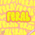 LooLooKazoo 'Feral' Holographic Vinyl Sticker