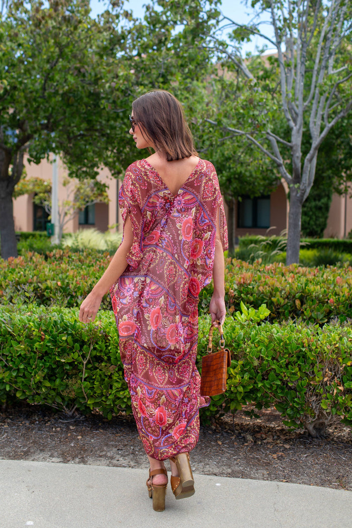 Lorraine Rose Paisley Caftan