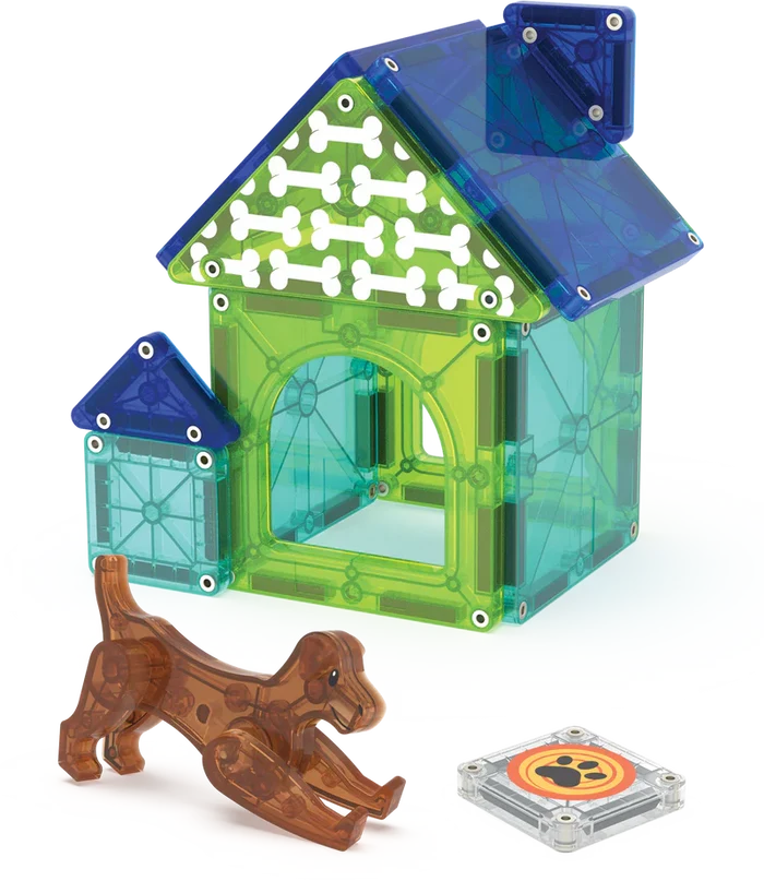 Magna-Tiles Dog House 13-Piece Set