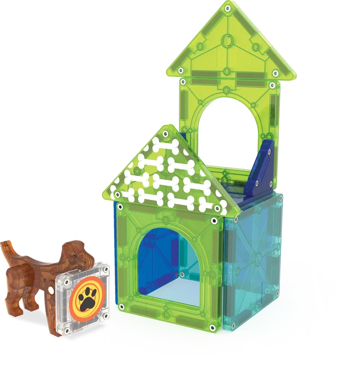 Magna-Tiles Dog House 13-Piece Set