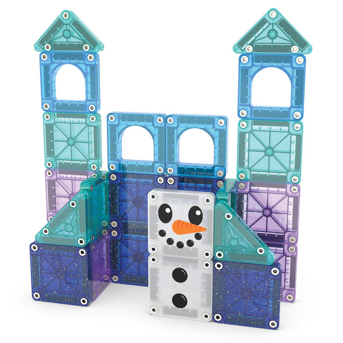 Magna-Tiles microMAGS 26-Piece Winter Wonder Travel Set