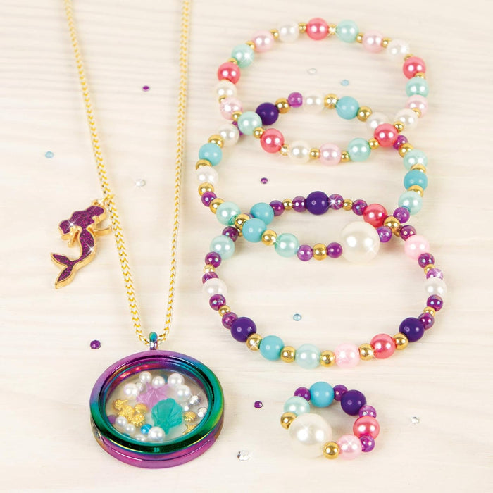 Make It Real Mermaid Treasure Jewelry Kit 145 Pce