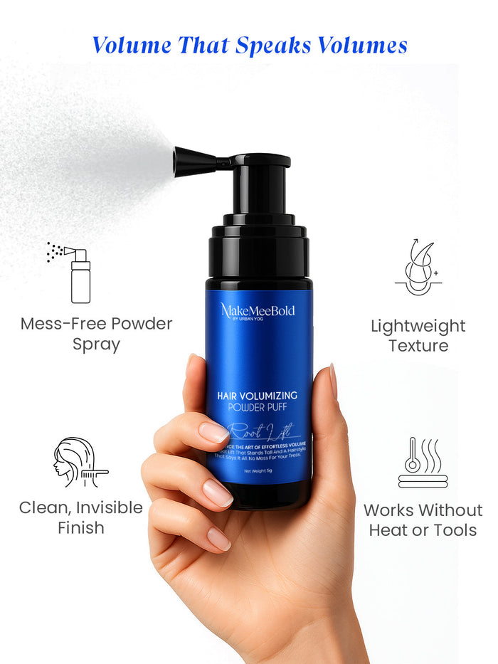Makemeebold Hair Volumizing Powder Puff 5gm