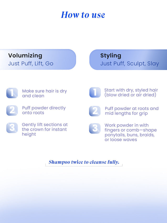 Makemeebold Hair Volumizing Powder Puff 5gm