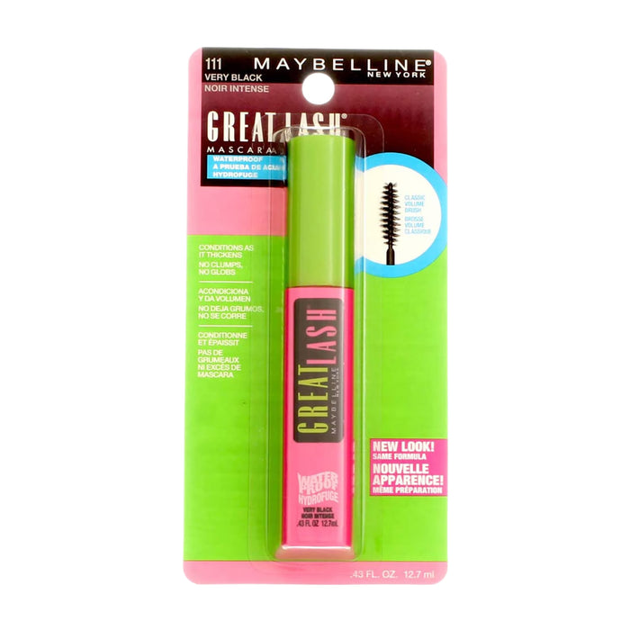 Maybelline Great Lash Black Mascara - 0.43oz - 72 Pack