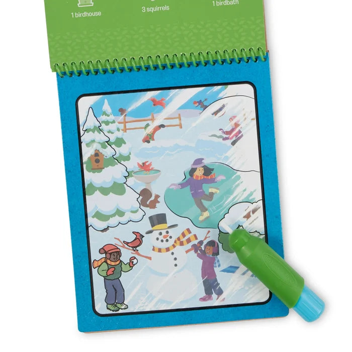 Melissa & Doug Let's Explore Water WOW! Water Reveal Pad - Seasons