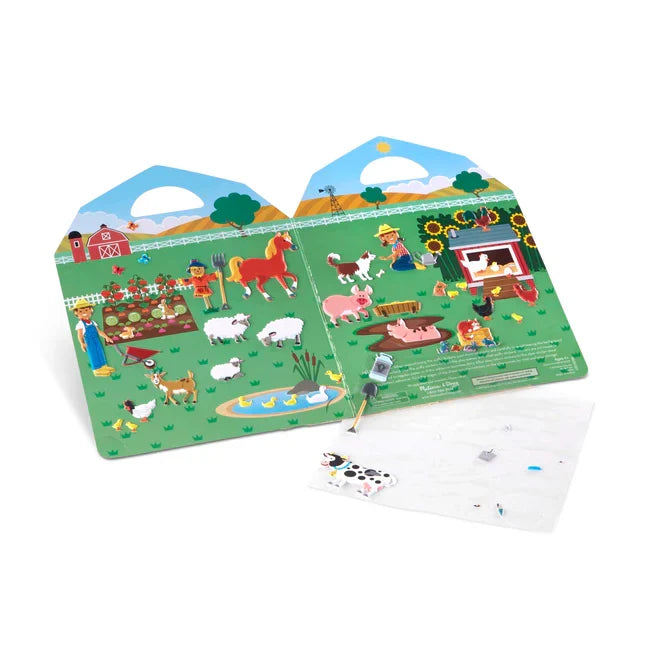 Melissa & Doug Puffy Sticker Play Set - On the Farm